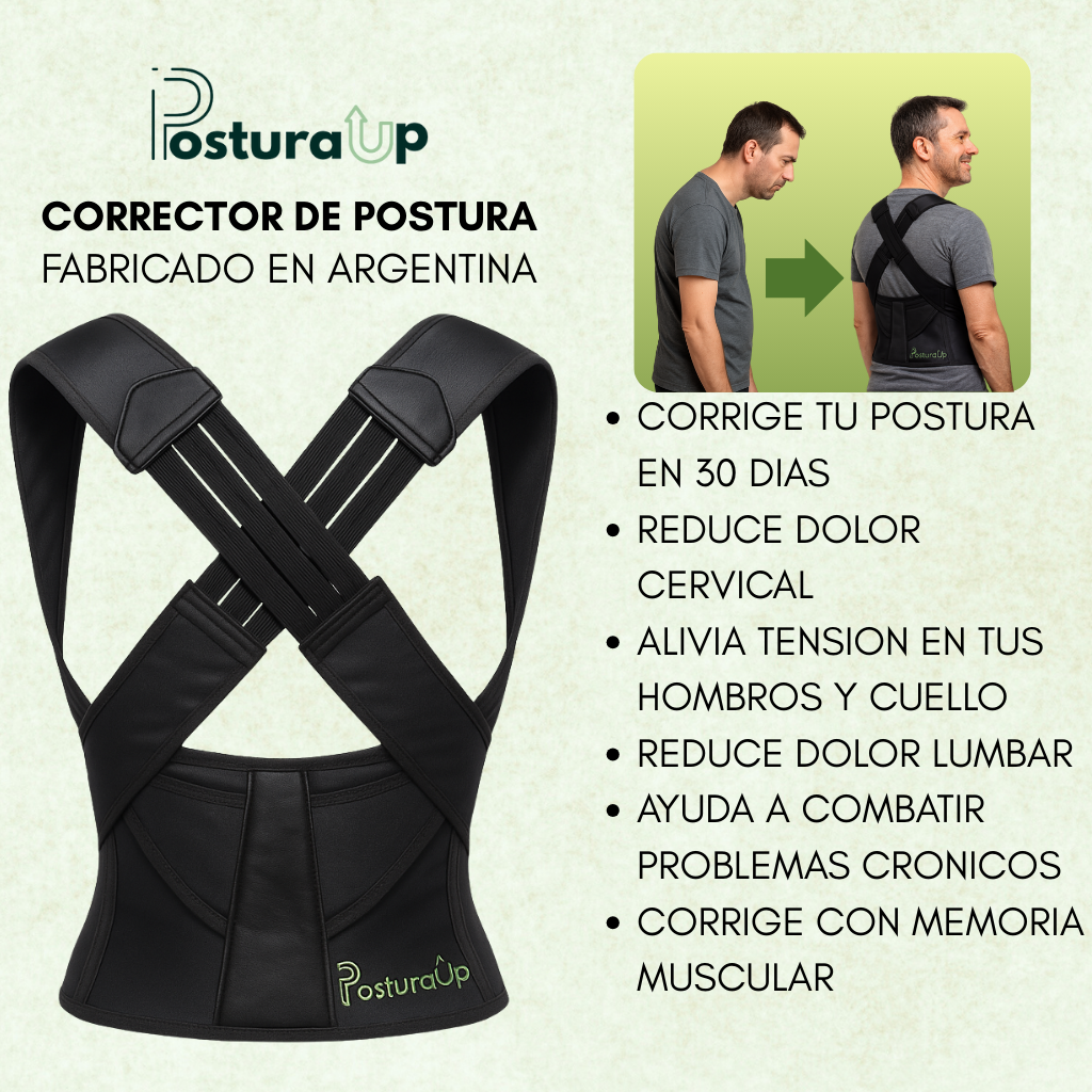 Corrector de PosturaUp Original - Fabricado en Argentina